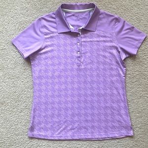 Tommy Armour Lilac Dri-Fit Polo